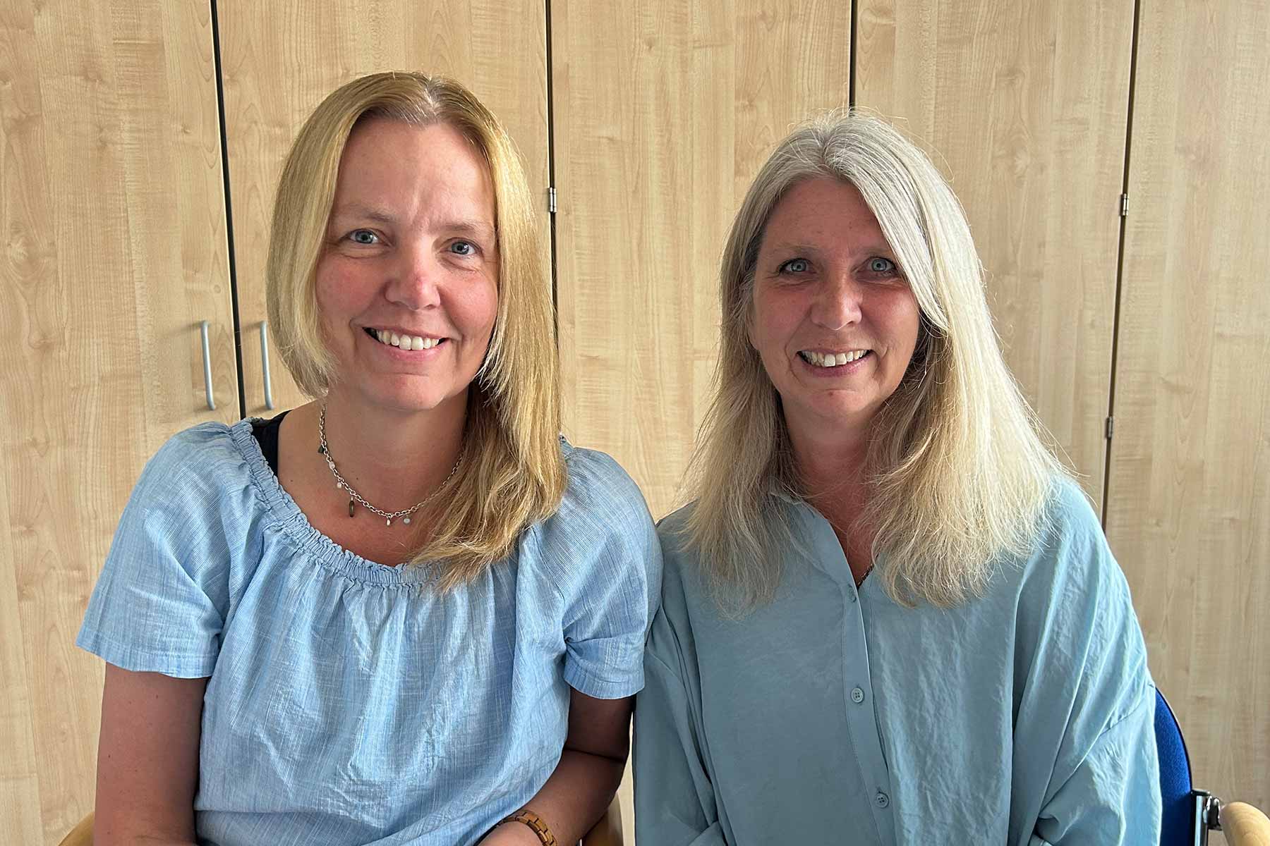 Schulleitung: Sylvia Becker und Tanja Edzards